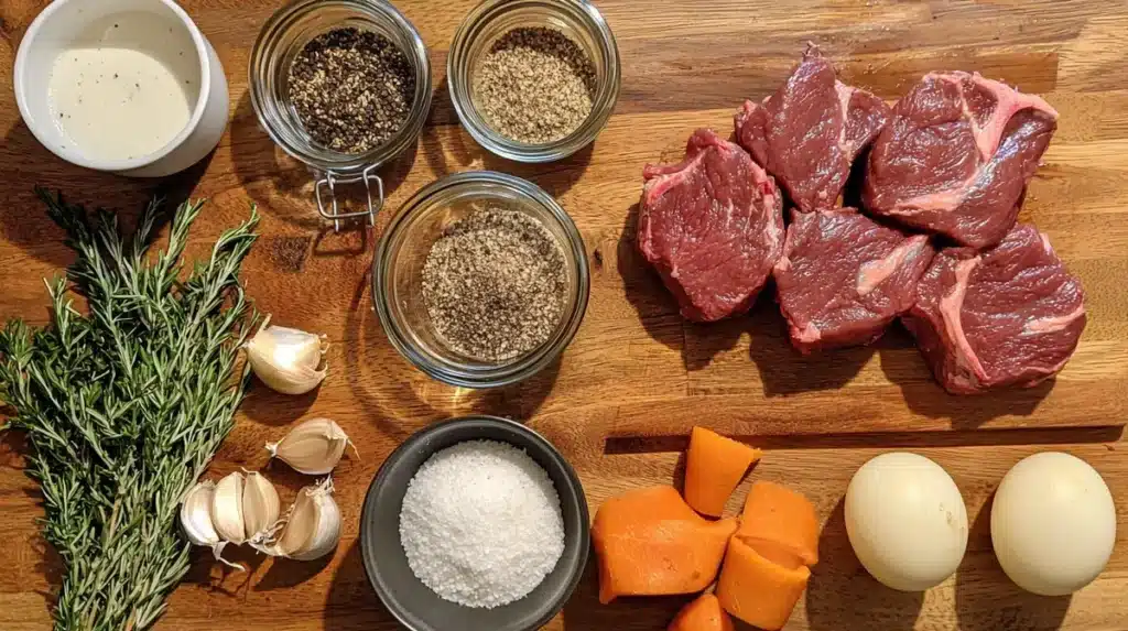 Essential ingredients for a delicious venison roast recipe