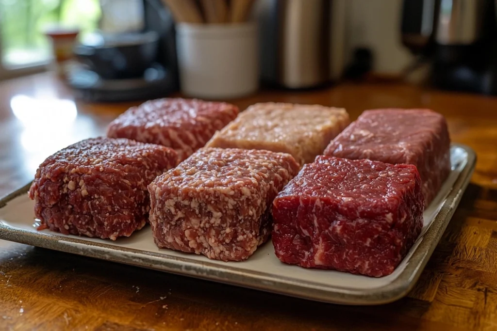 Different fat percentages impact pound of ground beef calories.